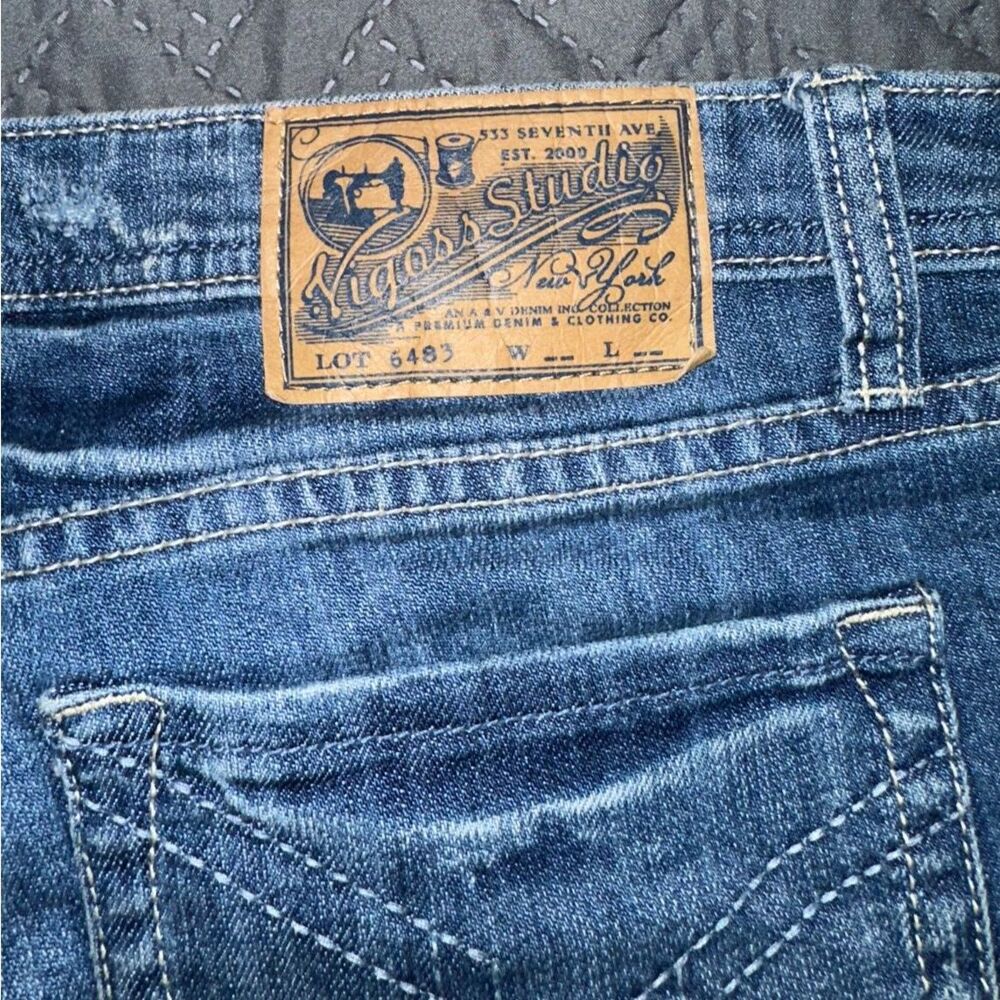 Womens Vigoss Denim Bermuda Shorts - Picture 6 of 7